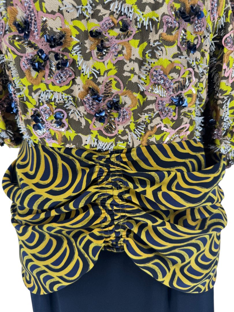 Christian Dior Cruise 2017 Embellished Mini Dress - Size 6