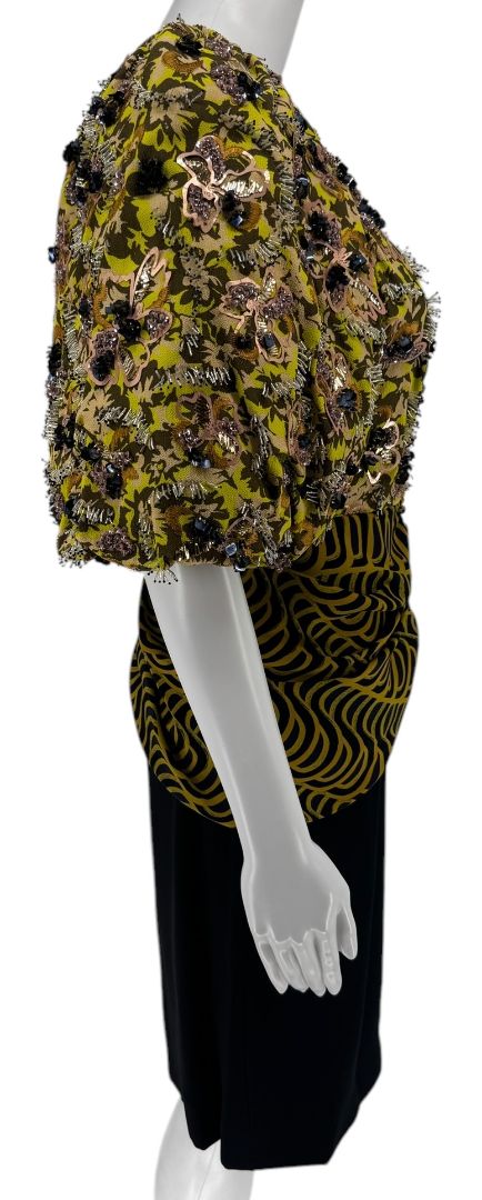 Christian Dior Cruise 2017 Embellished Mini Dress - Size 6