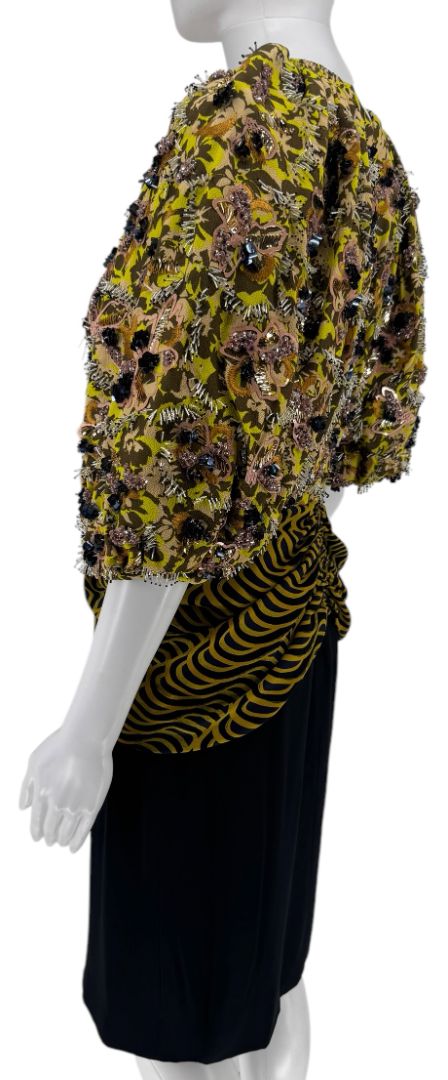 Christian Dior Cruise 2017 Embellished Mini Dress - Size 6