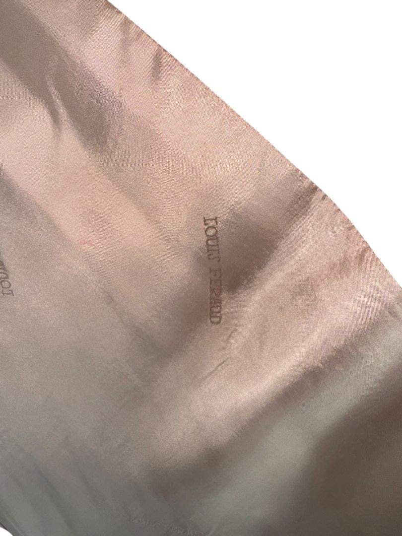 Louis Féraud Pale Blush Wool Swing Coat – Very Good Preowned Condition