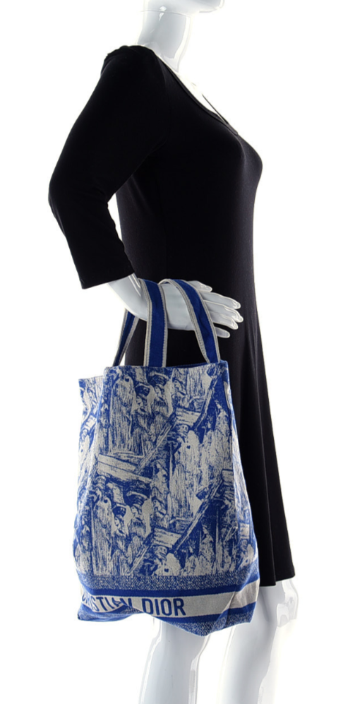 Christian Dior Canvas Cruise Tote – Cruise 2022 Edition