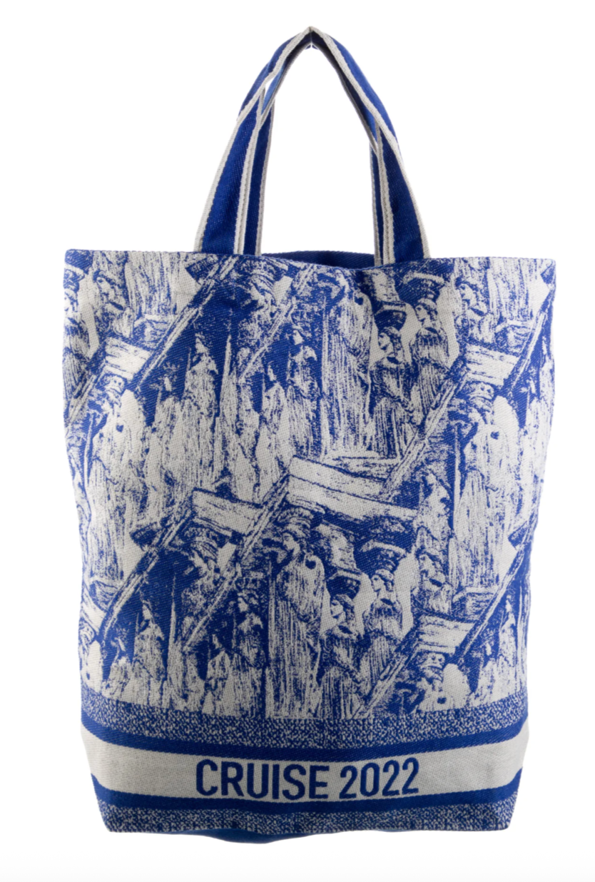 Christian Dior Canvas Cruise Tote – Cruise 2022 Edition