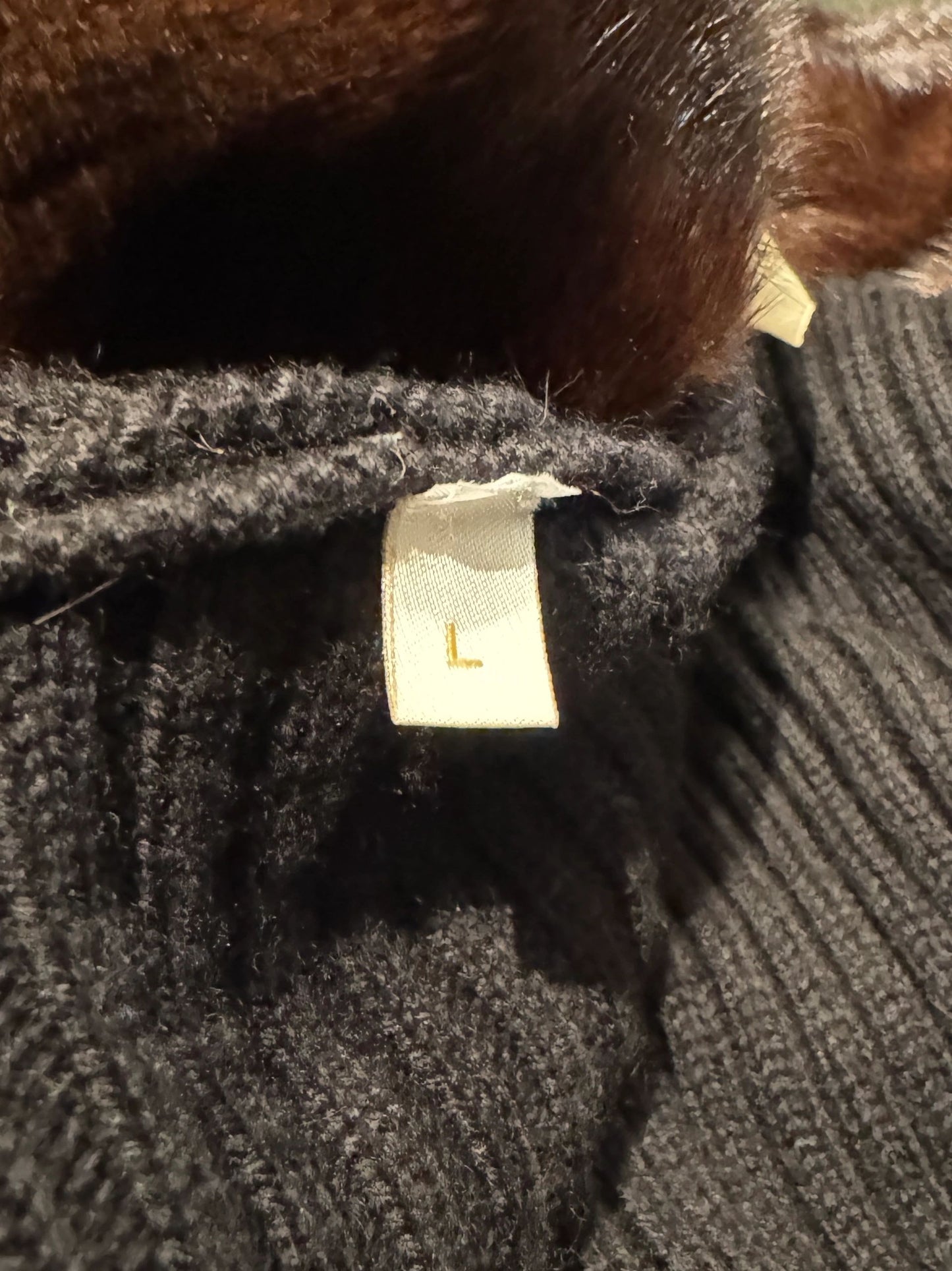 Mink Trimmed Valentino Sweater
