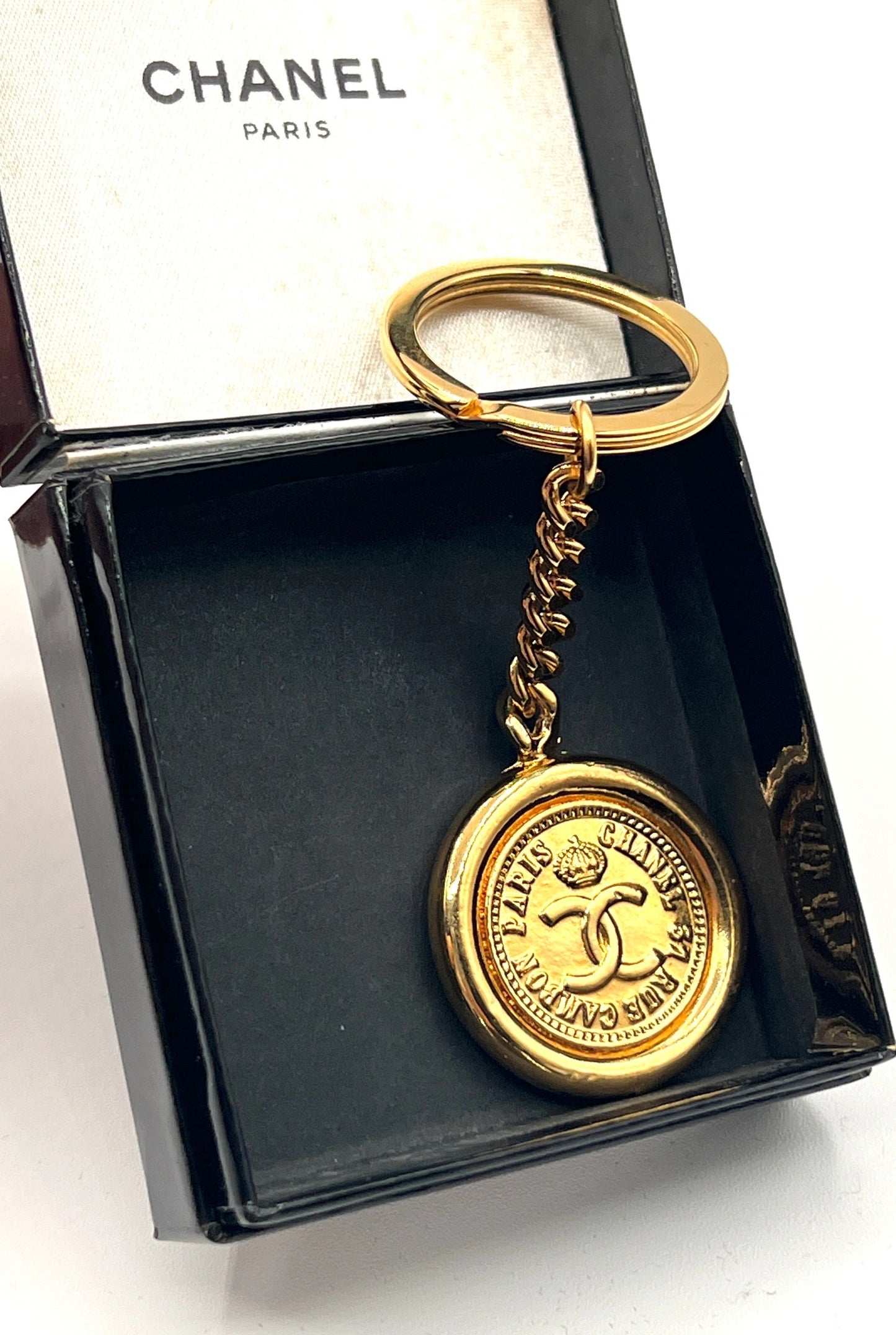 Vintage Chanel Keychain