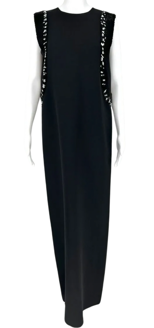 THE ROW Emerette Embellished Crewneck Gown