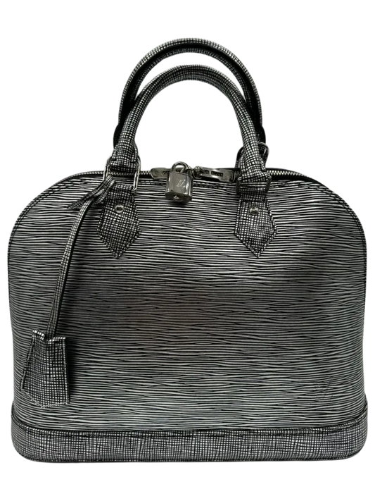 Louis Vuitton Metallic Epi Alma PM Platine