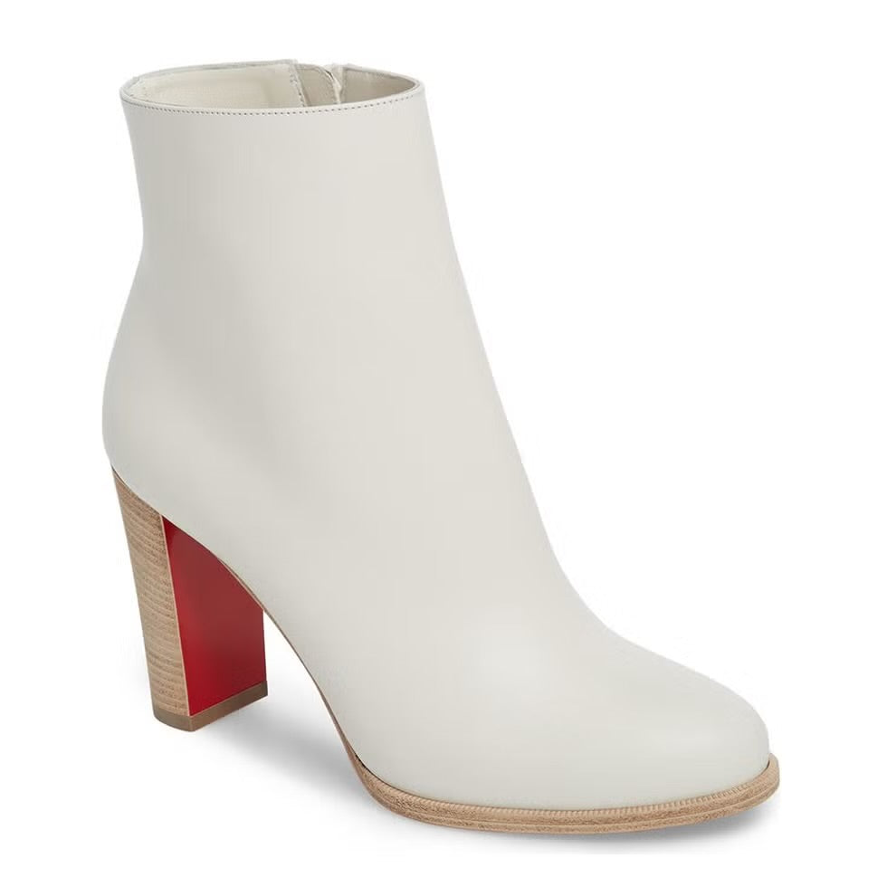 Christian Louboutin "Adoxa" Zip Ankle Booties Sz. 39.5