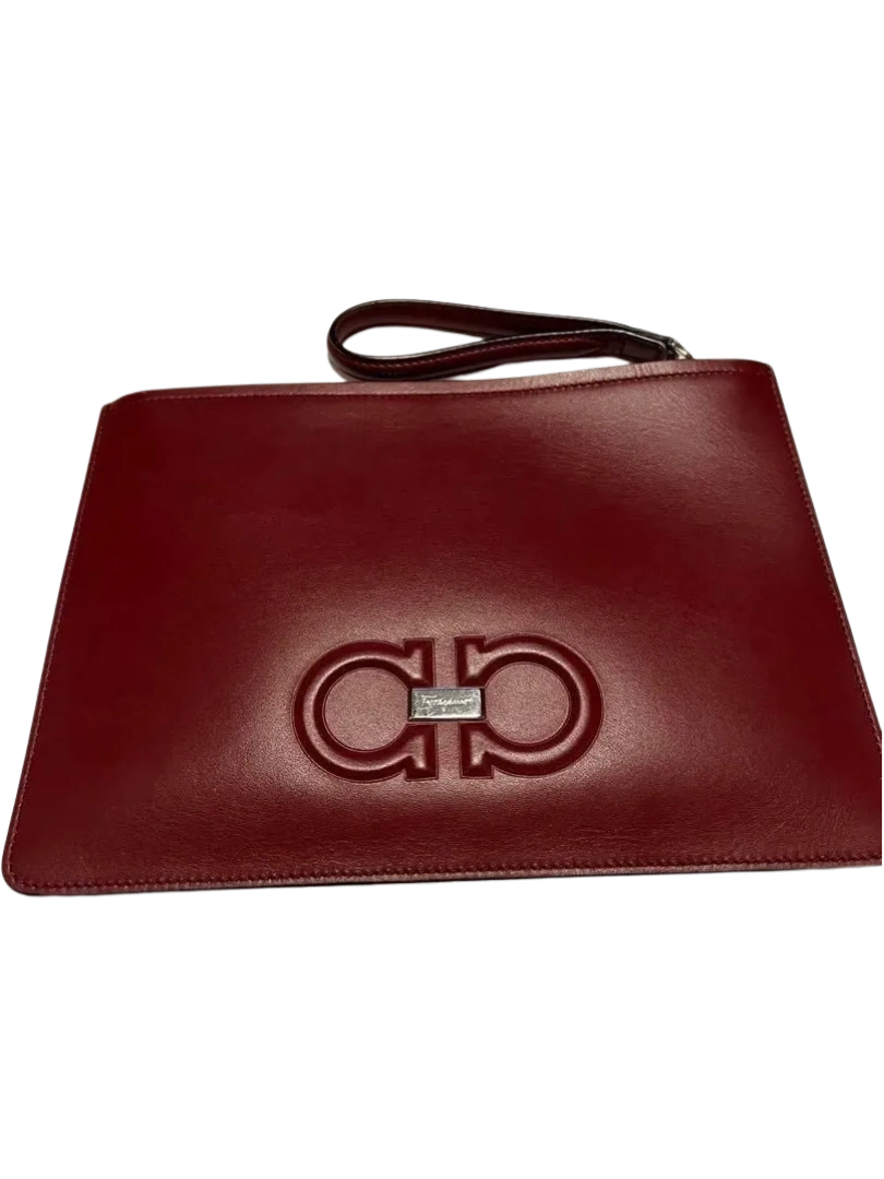 Ferragamo Logo Wristlet