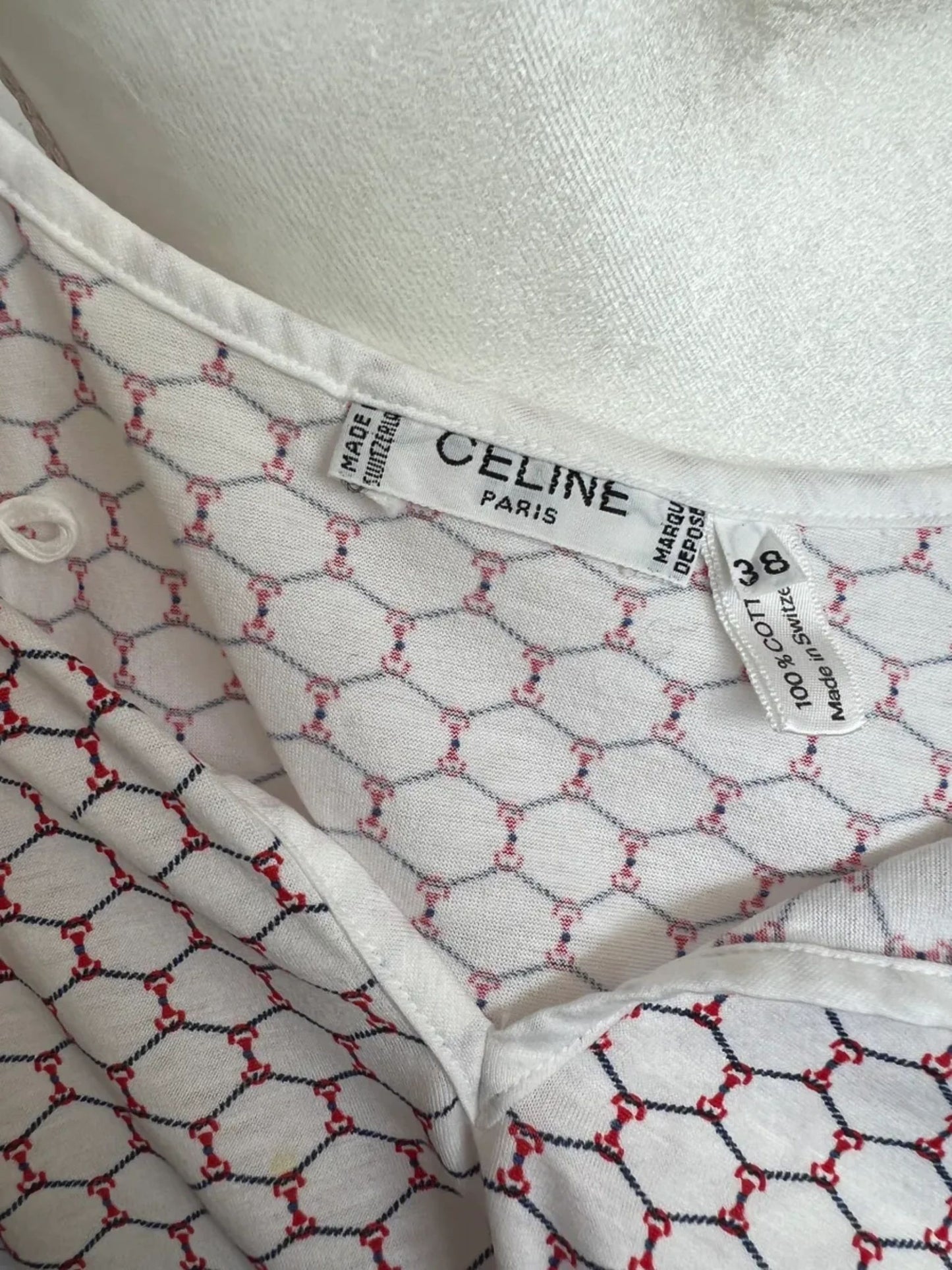 Celine Horsebit Top