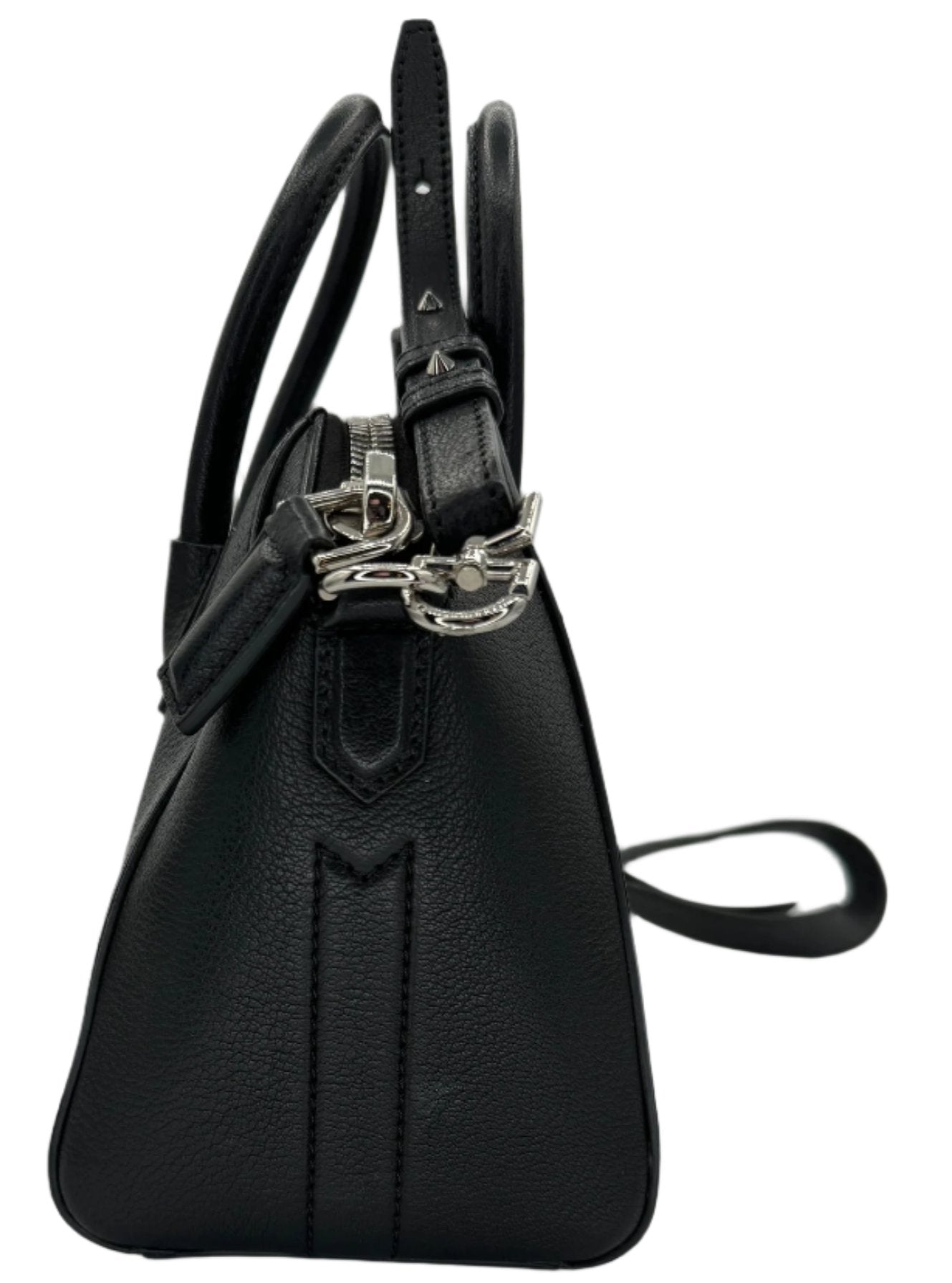 Givenchy Mini Antigona bag in grained leather Black