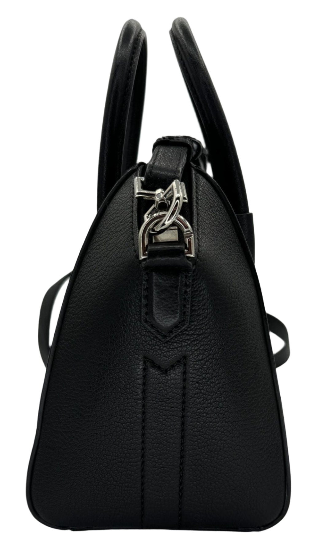 Givenchy Mini Antigona bag in grained leather Black