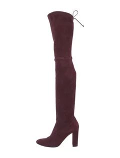 Jean-Michel Cazabat Suede Over-The-Knee Sock Boots