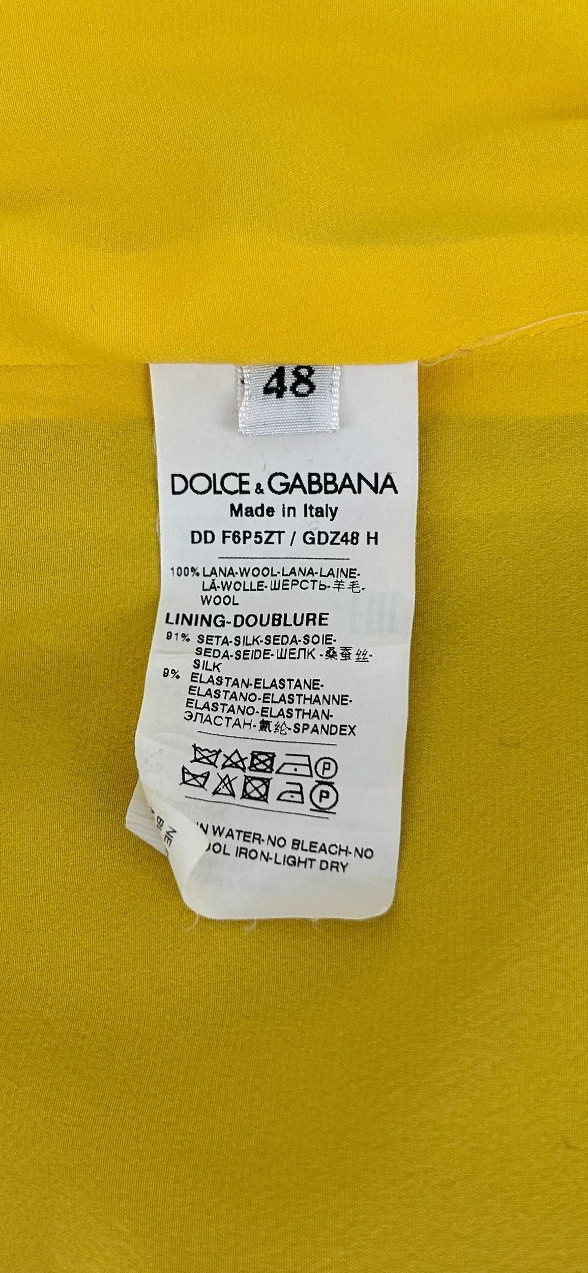 Dolce & Gabbana Color Block Dress