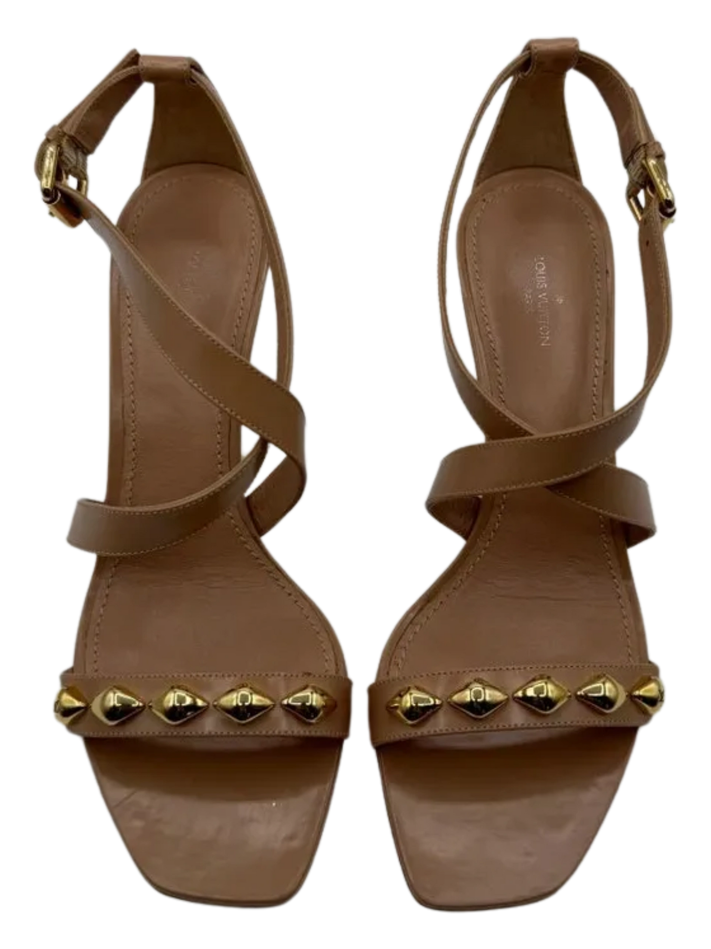 Louis Vuitton Studded Unchain Sandals