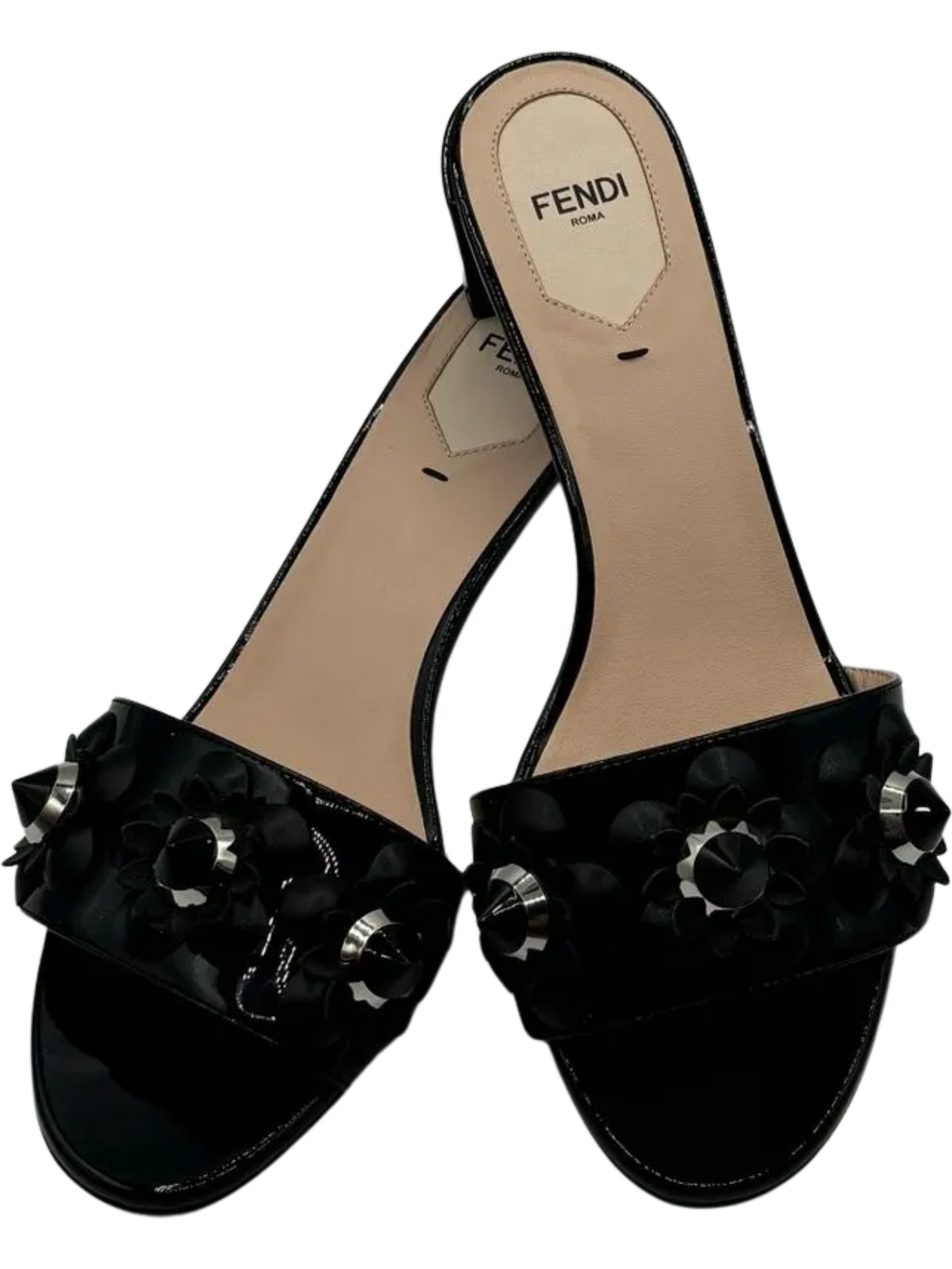 *NEW* Fendi "Flowerland" slide sandals