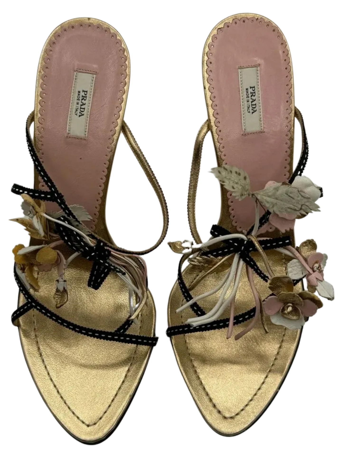 Prada Gold Pink White Flower Bouquet
Heels x Neiman Marcus 95th Anniversary