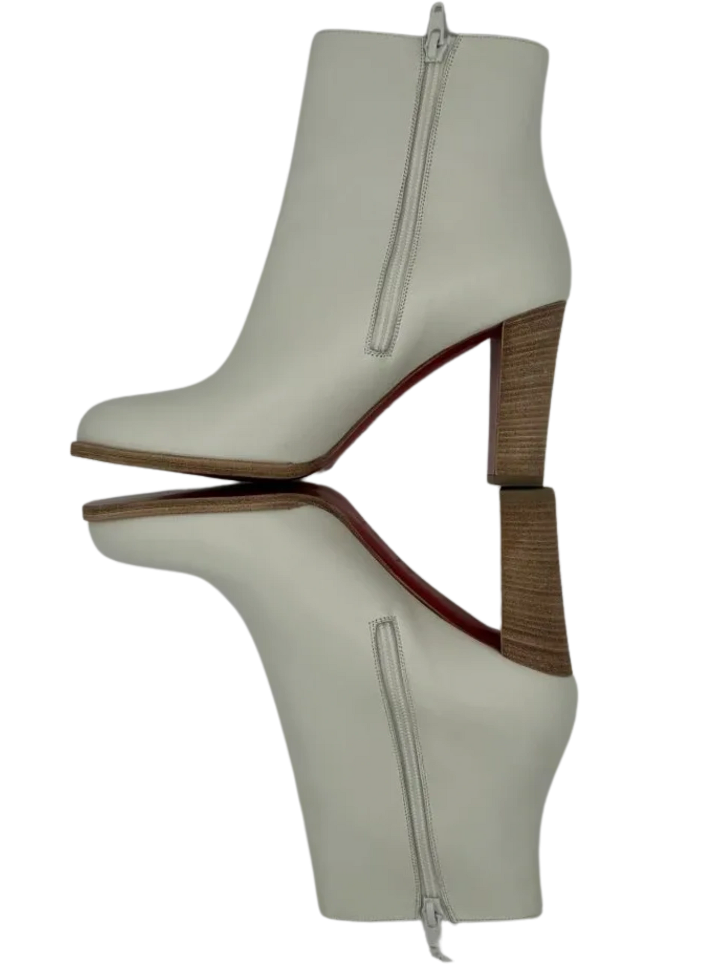 Christian Louboutin "Adoxa" Zip Ankle Booties Sz. 39.5