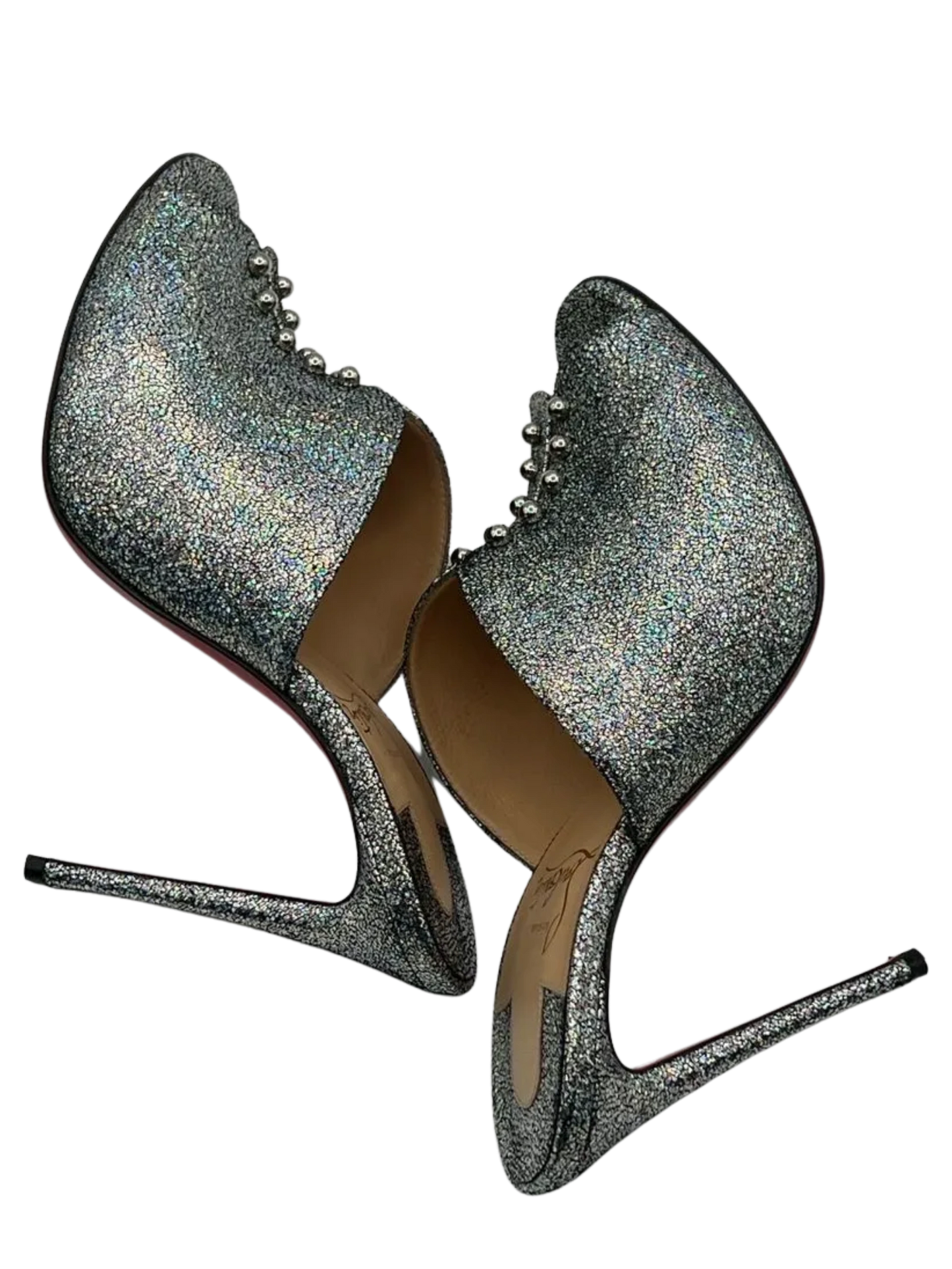 Christian Louboutin Predumule 100 Nappa Mica/PVC