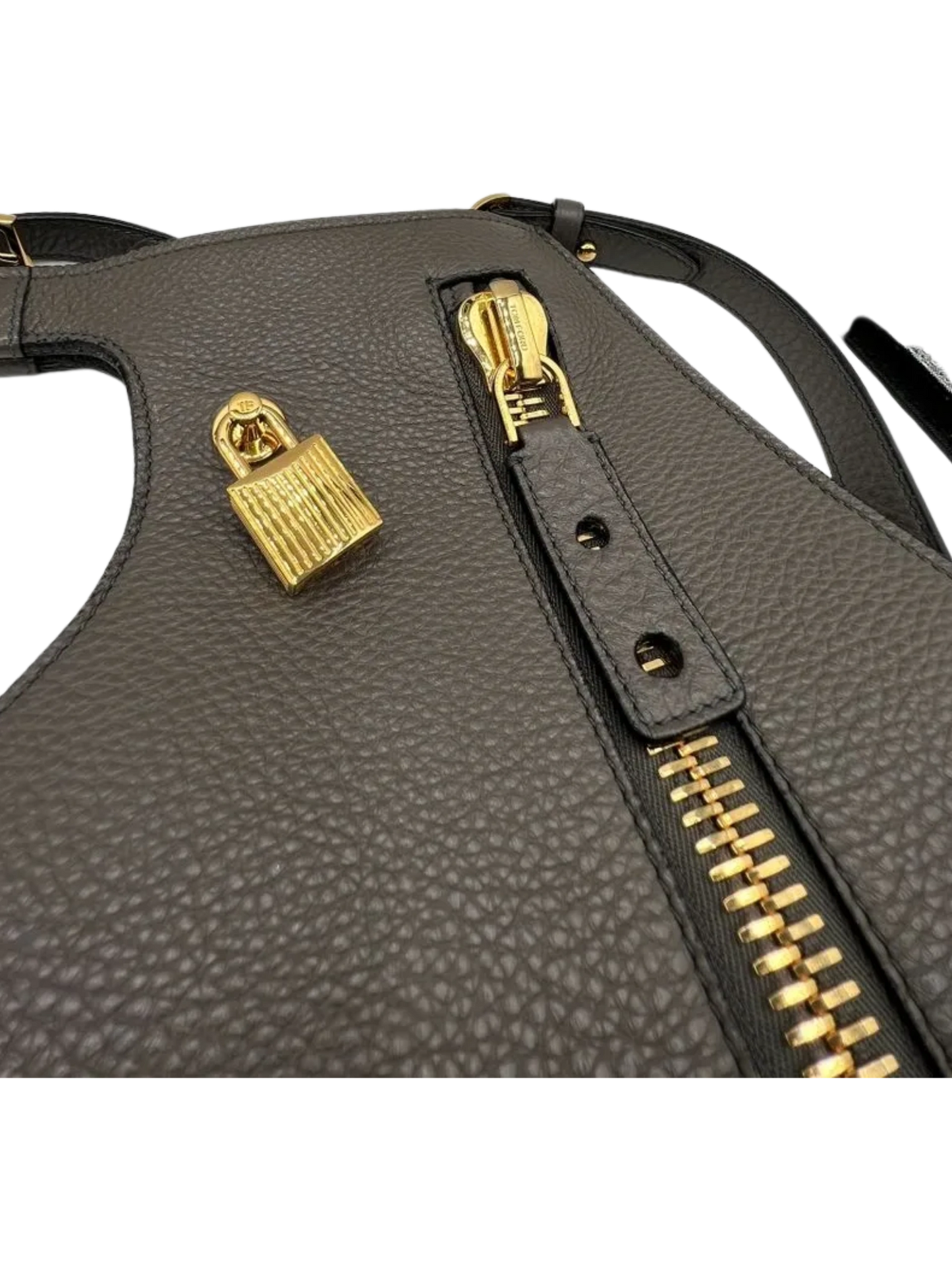 TOM FORD Alix Padlock Zip Tote