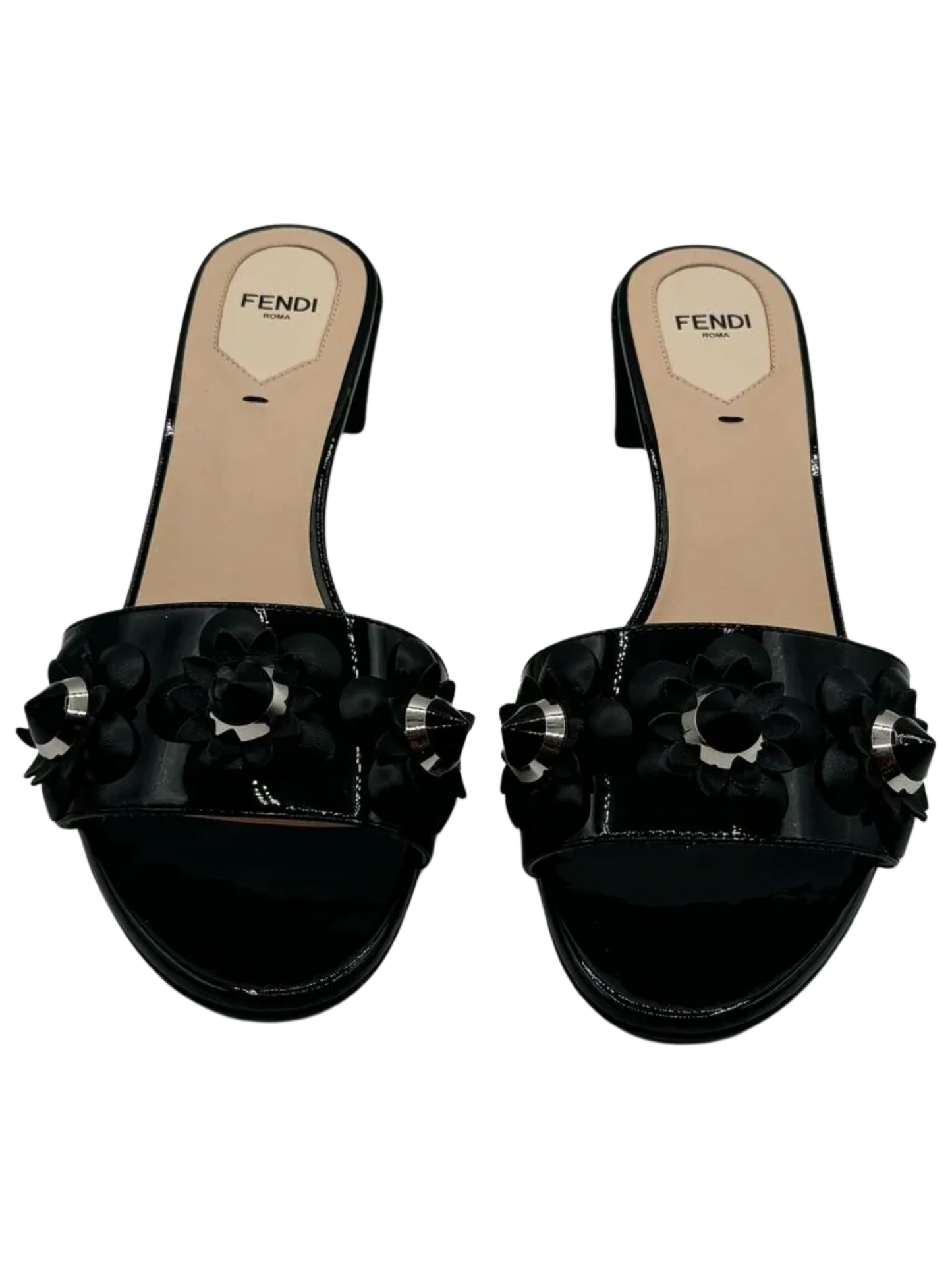 *NEW* Fendi "Flowerland" slide sandals