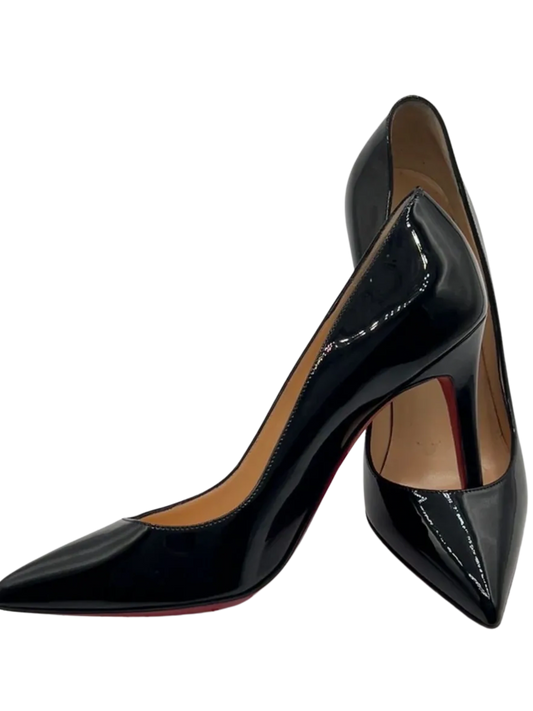 Christian Louboutin Pigalle 100 patent-leather pumps