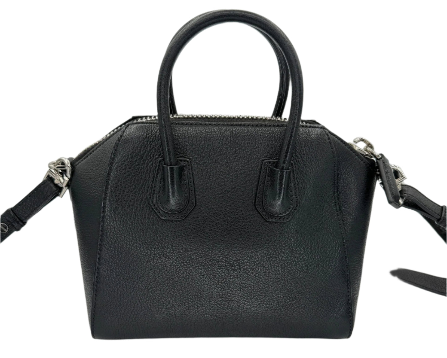 Givenchy Mini Antigona bag in grained leather Black