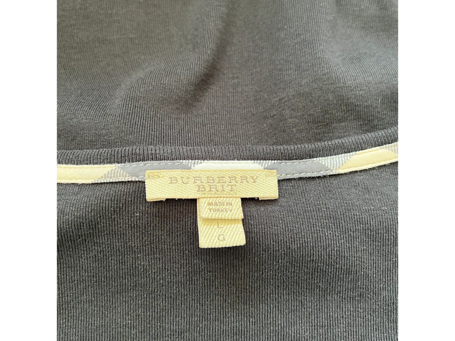 Burberry Novacheck Scoop Neck Top