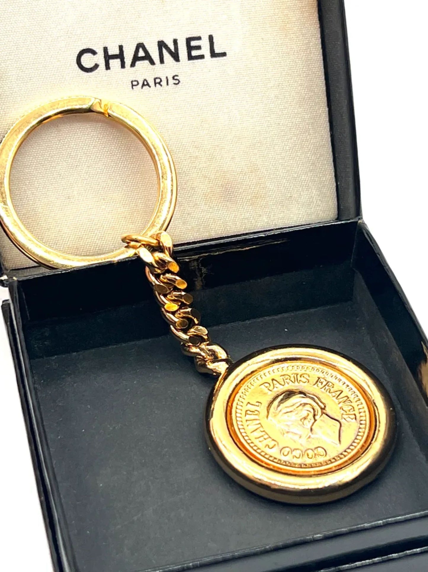 Vintage Chanel Keychain