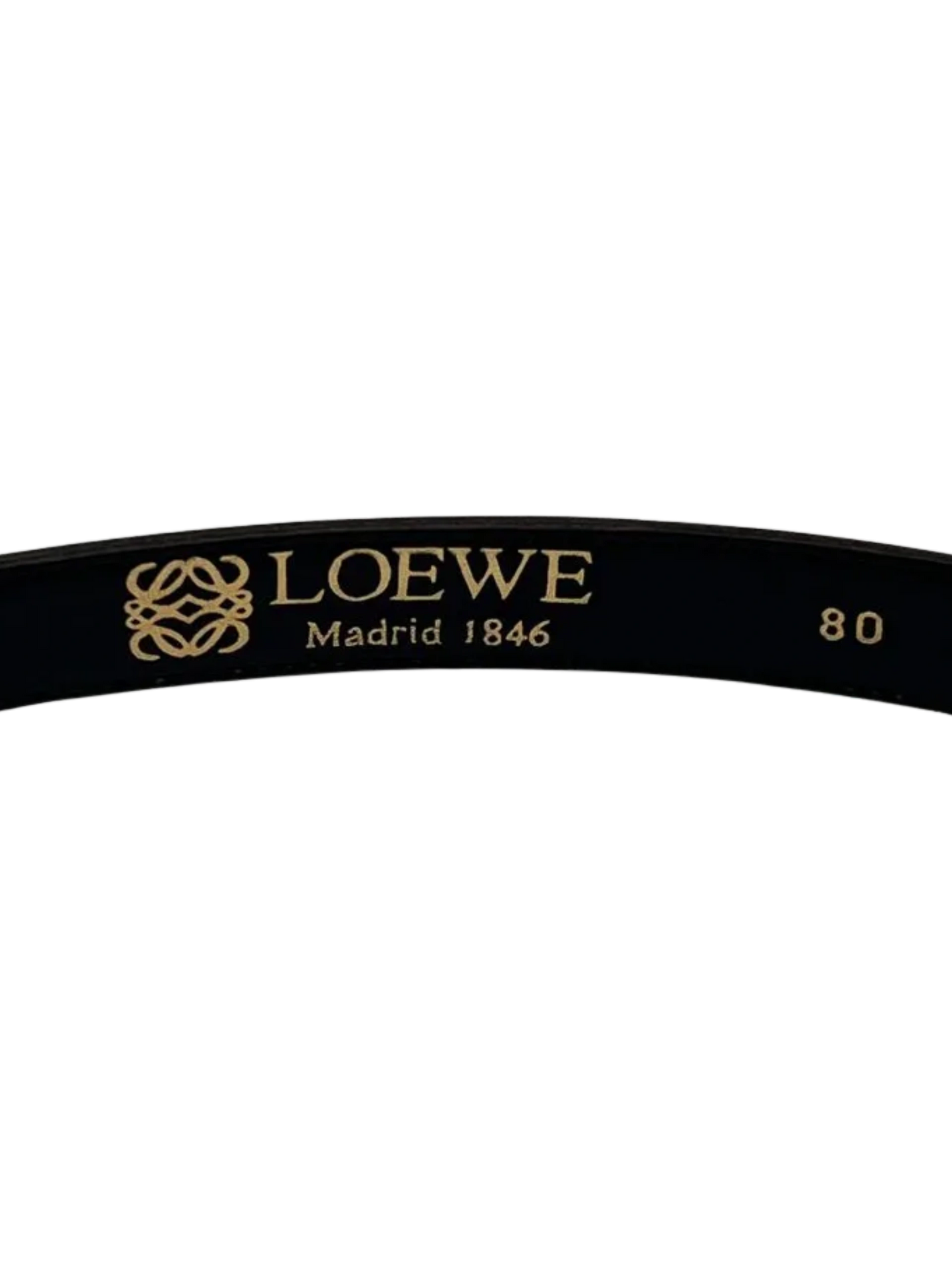 Loewe Anagram Belt