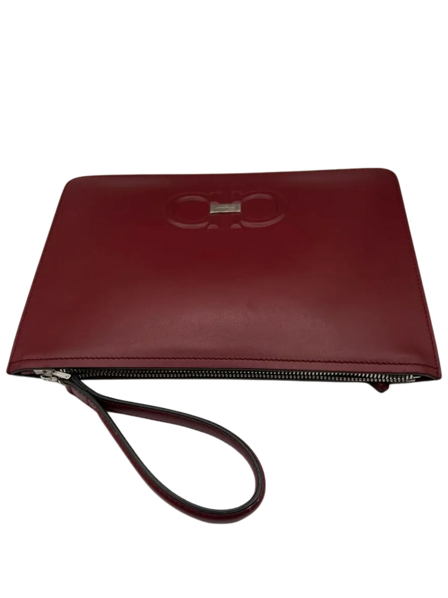 Ferragamo Logo Wristlet