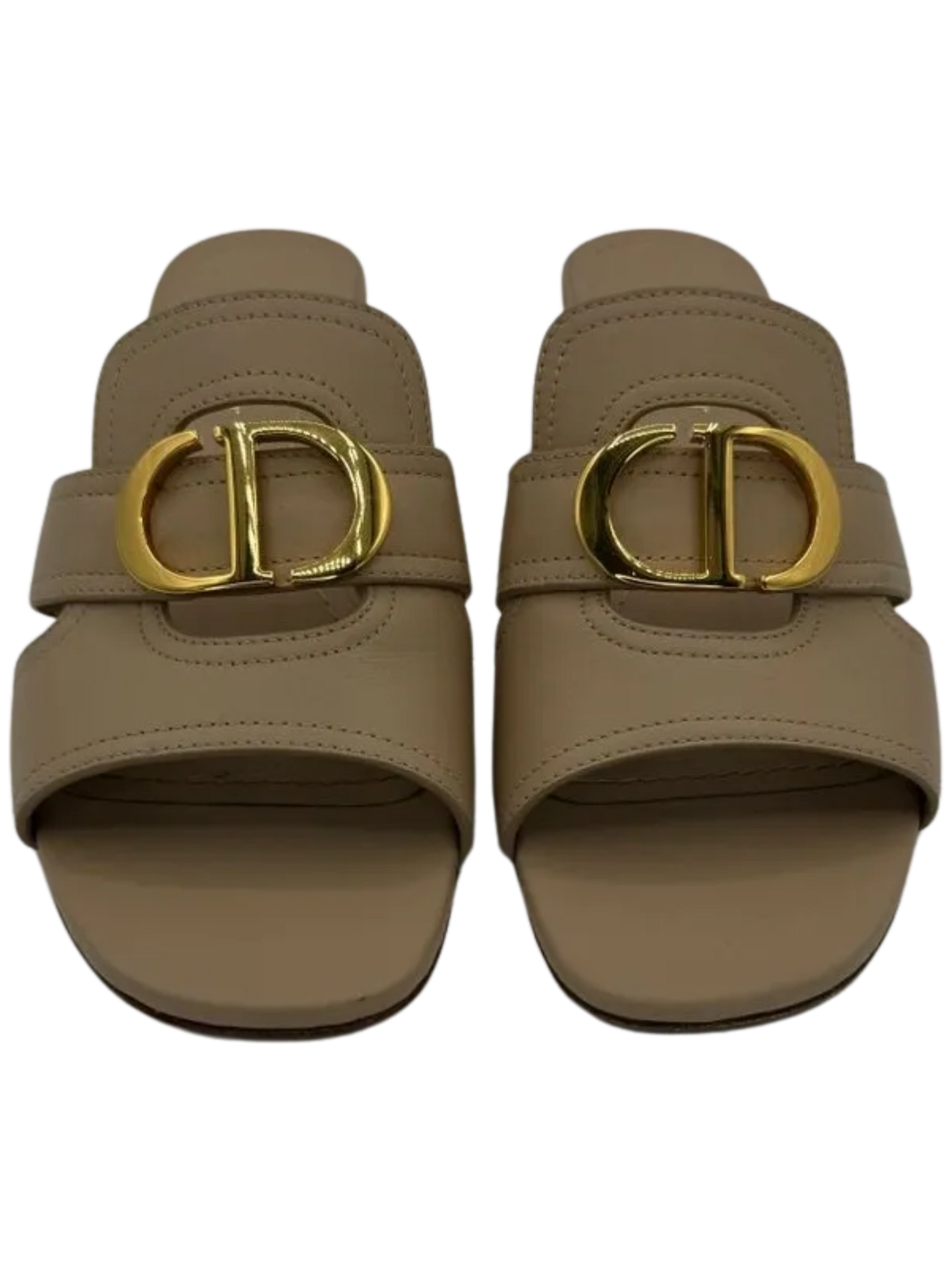 Christian Dior 30 Montaigne Leather Slides