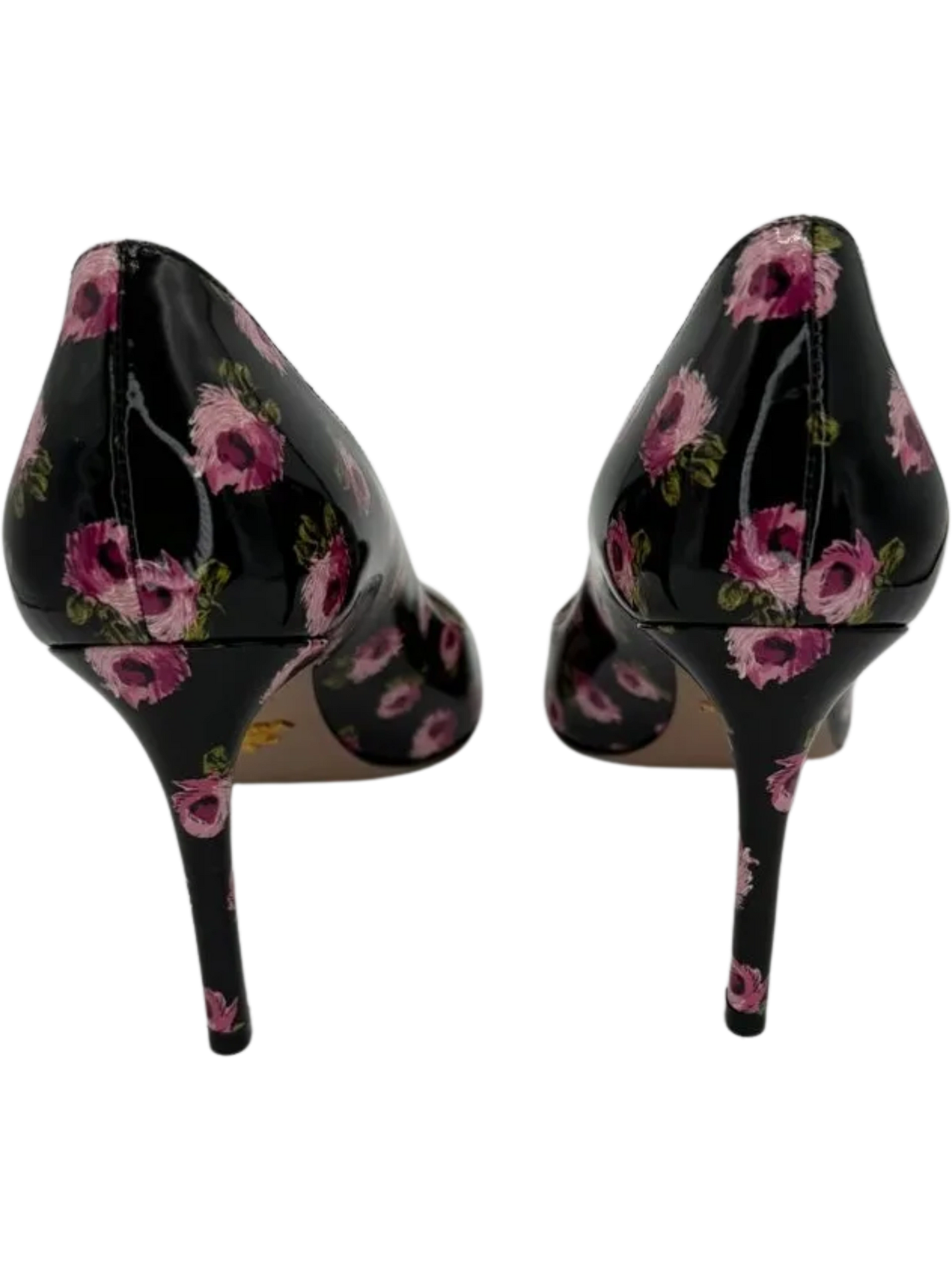 *NEW* Prada Floral Patent Pumps