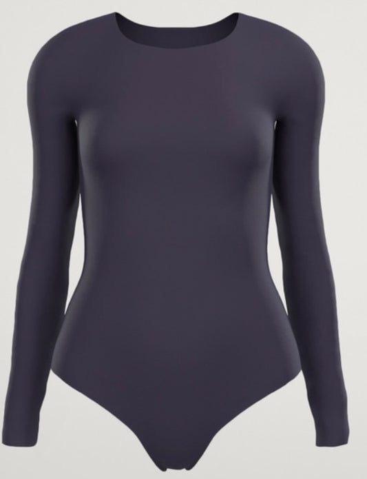 Wolford Long-Sleeve Crew Neck String Bodysuit – Size Medium