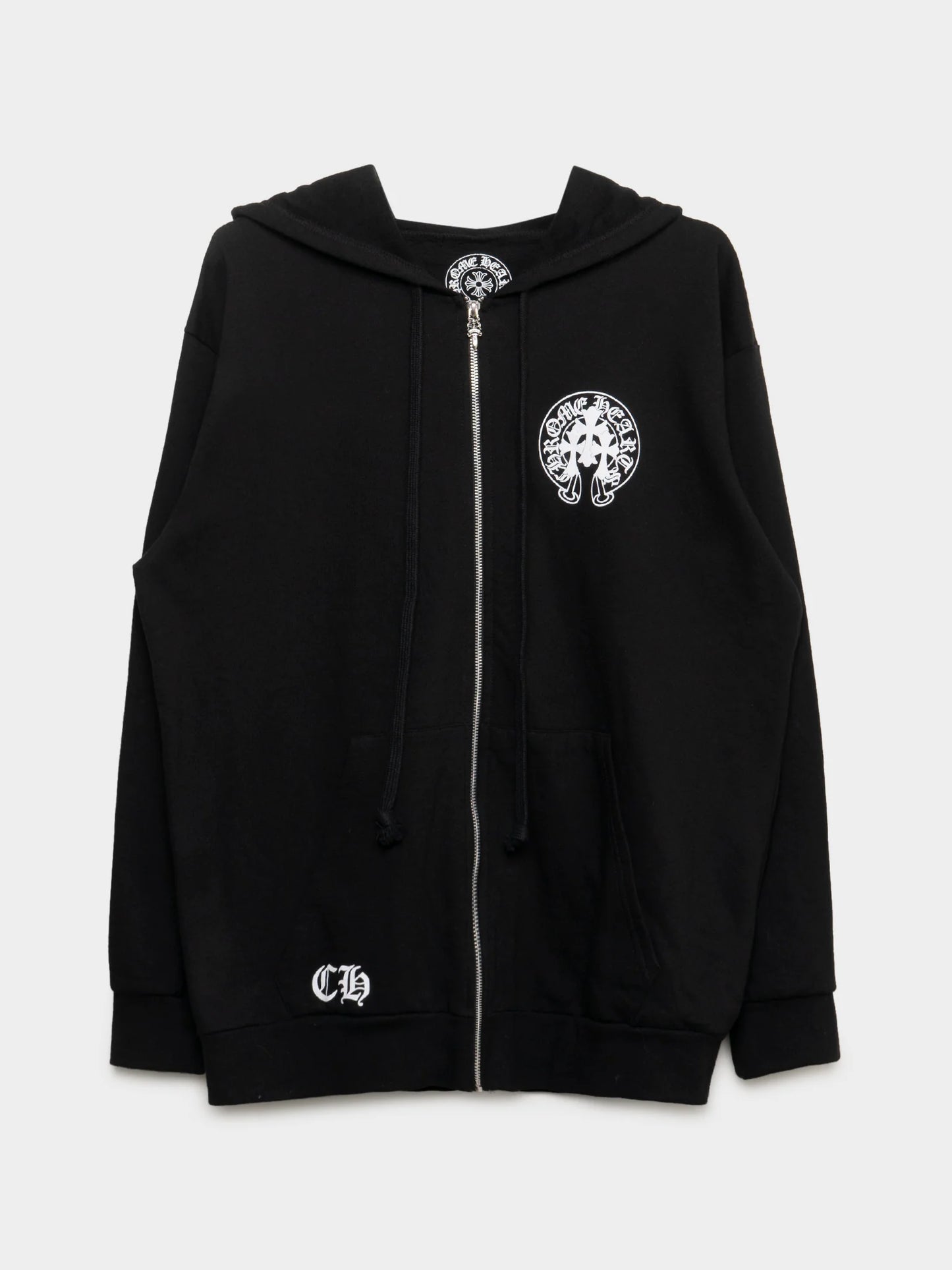 Chrome Hearts Black Zip Hoodie – Size M (Men's)