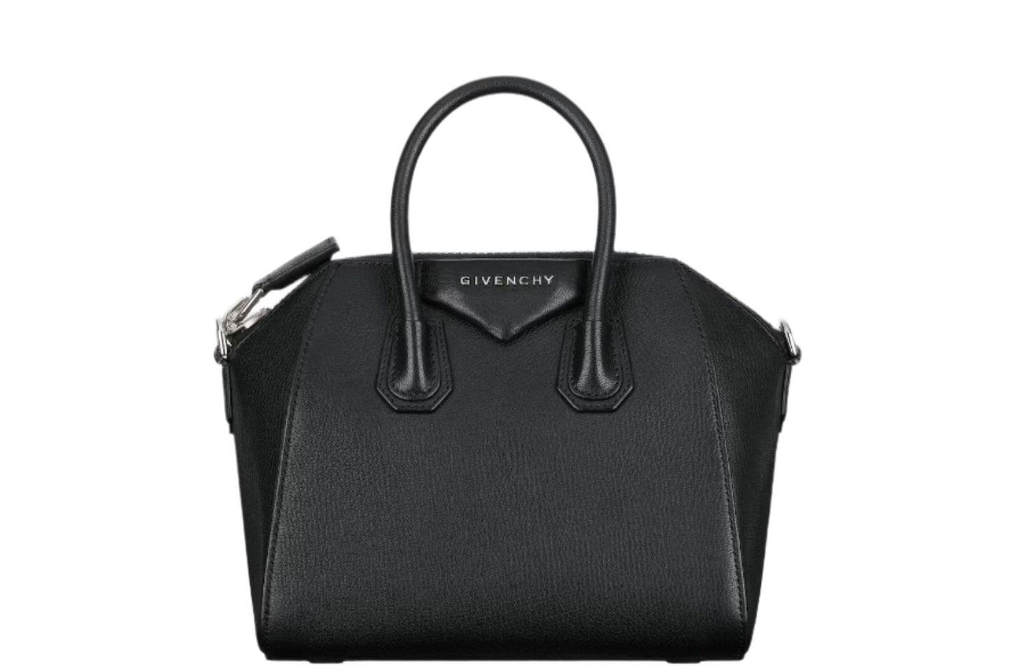 Givenchy Mini Antigona bag in grained leather Black