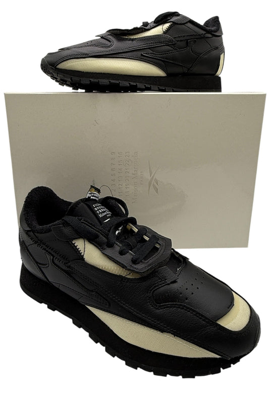 Maison Margiela x Reebok Men's Black Project Track Sneaker Shoes Size 7.5