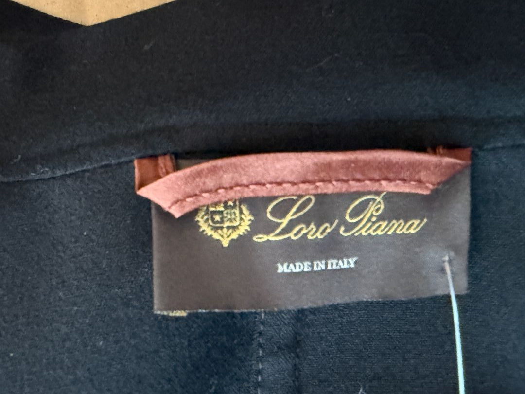 Loro Piana Black Wool Blazer – Size S