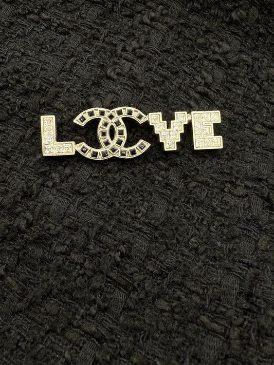 Chanel CC Love Brooch - 08P