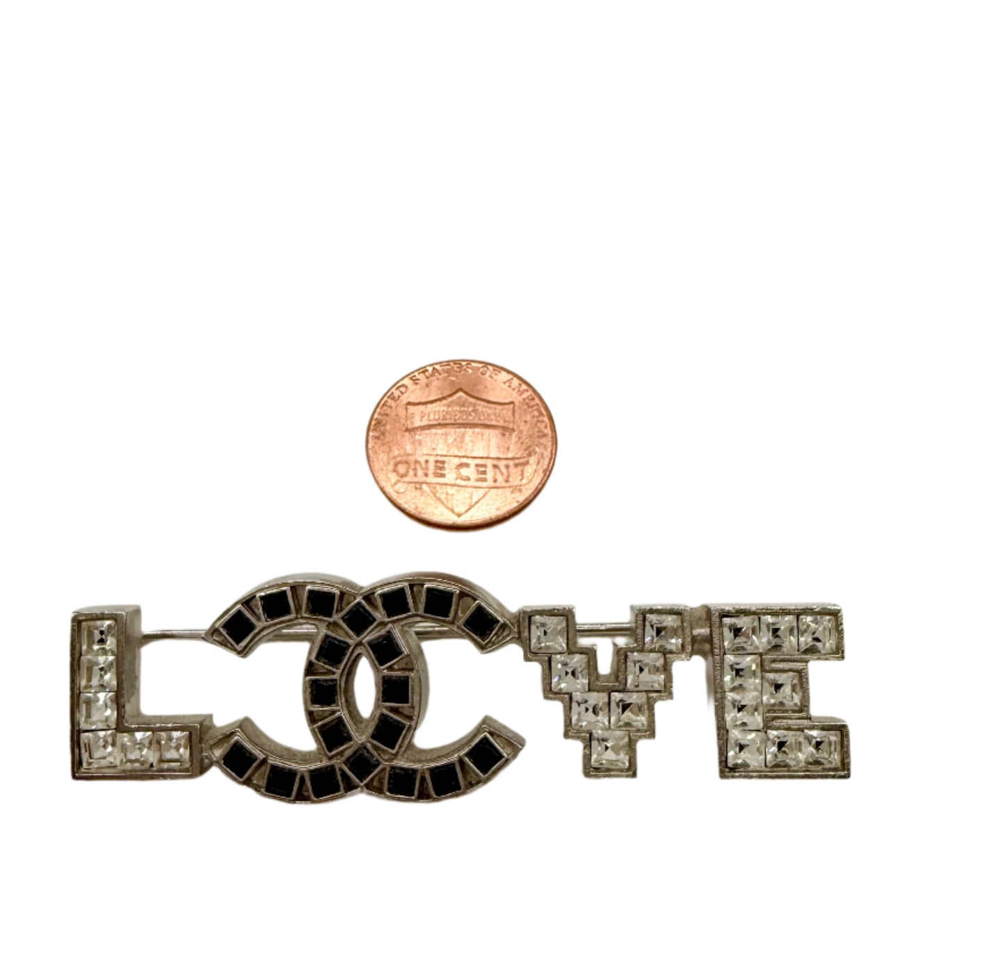 Chanel CC Love Brooch - 08P