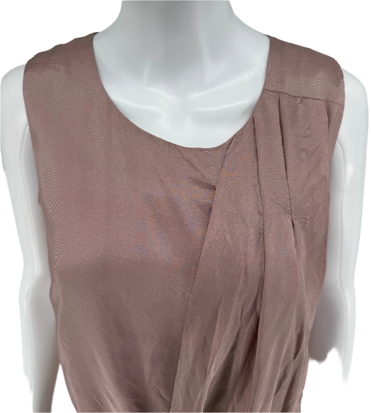 Marni Ombré Draped Silk Dress – Very Good Preowned Condition – 100% Silk