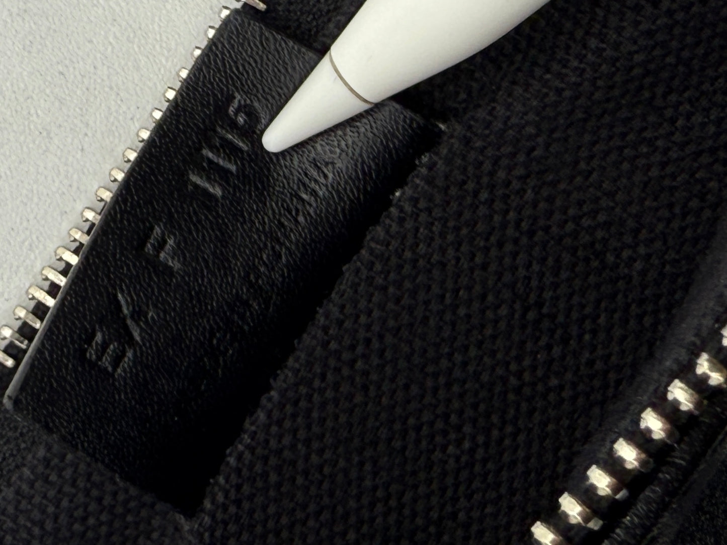 Givenchy Black Leather 'I Feel Love' Medium Clutch