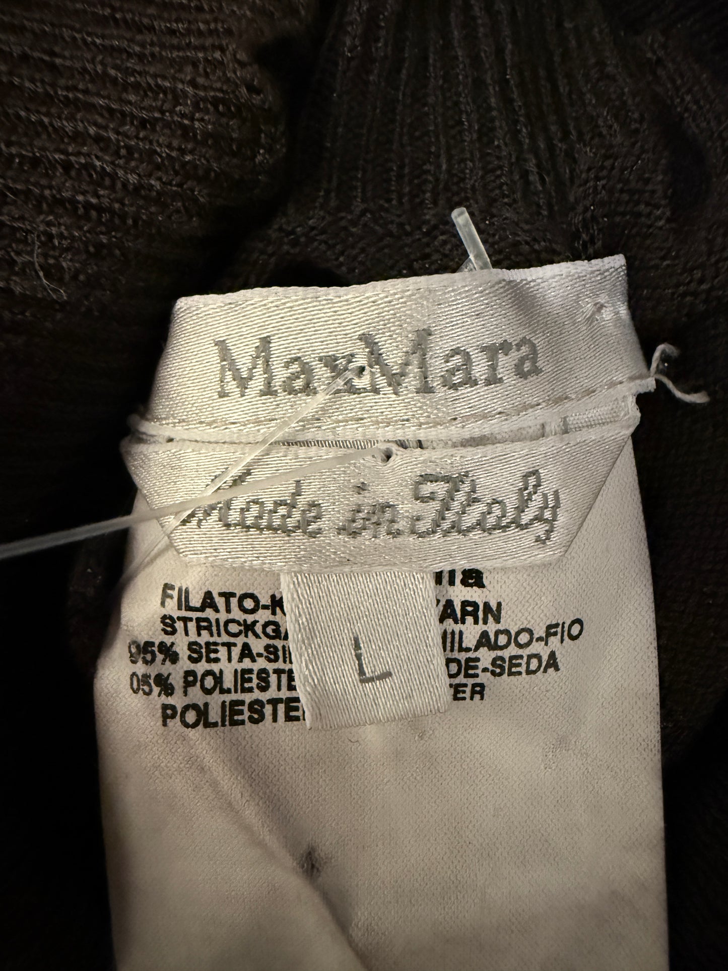 Max Mara Sleeveless Brown Turtleneck Top – Size Large