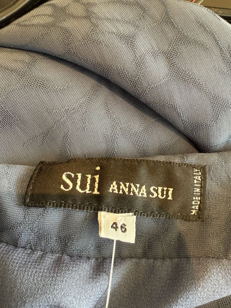 Anna Sui by Gilmar Textured Viscose Maxi Skirt – Size 46