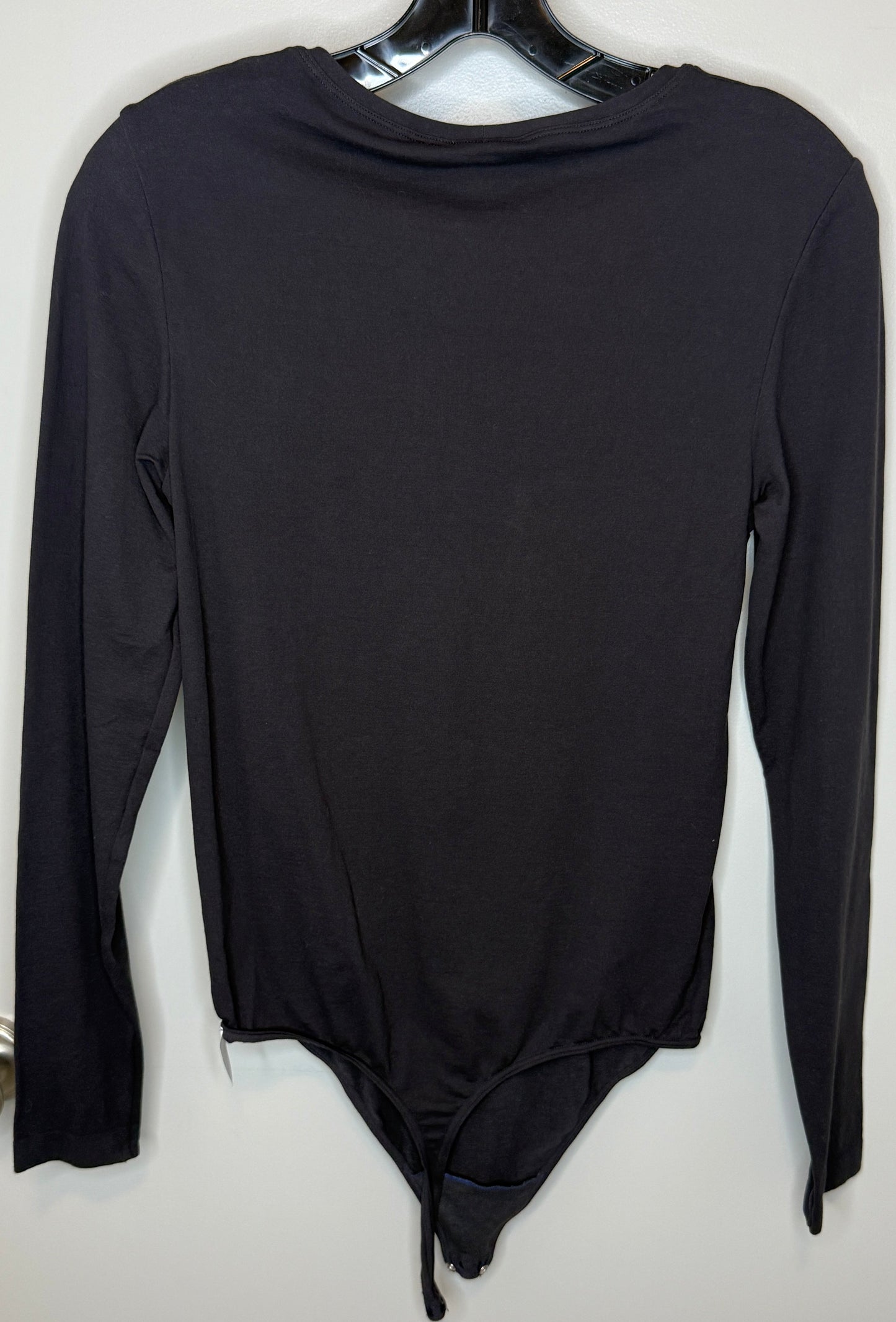 Wolford Long-Sleeve Crew Neck String Bodysuit – Size Large