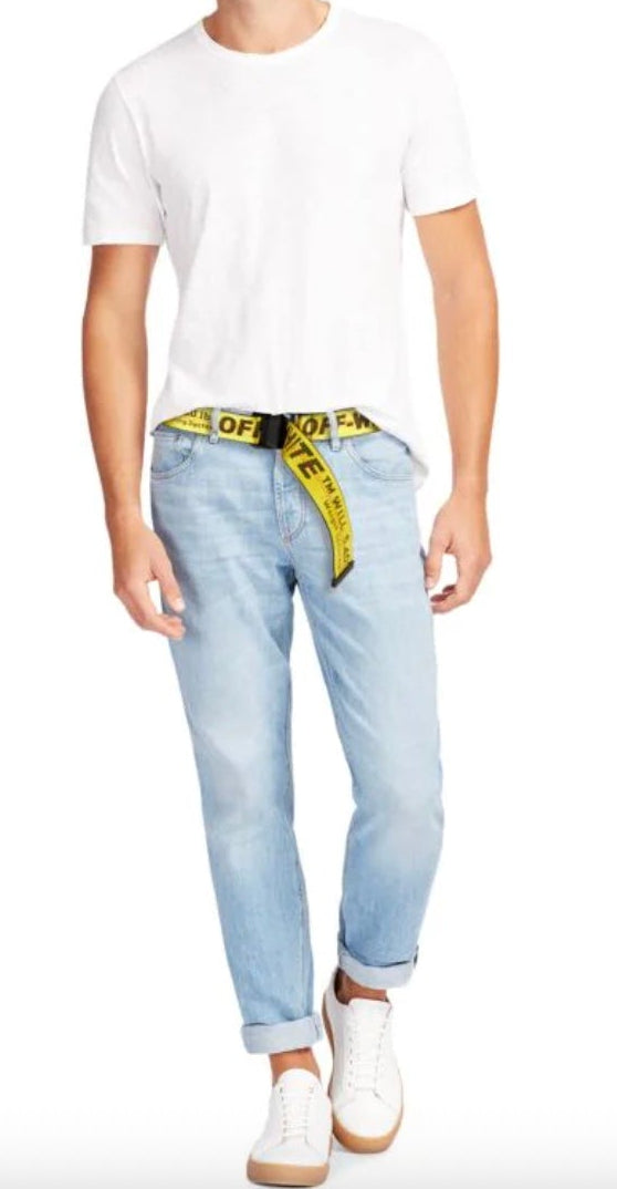 Off-White “Industrial” Logo Belt by Virgil Abloh – Pristine Condition, With Dust Bag