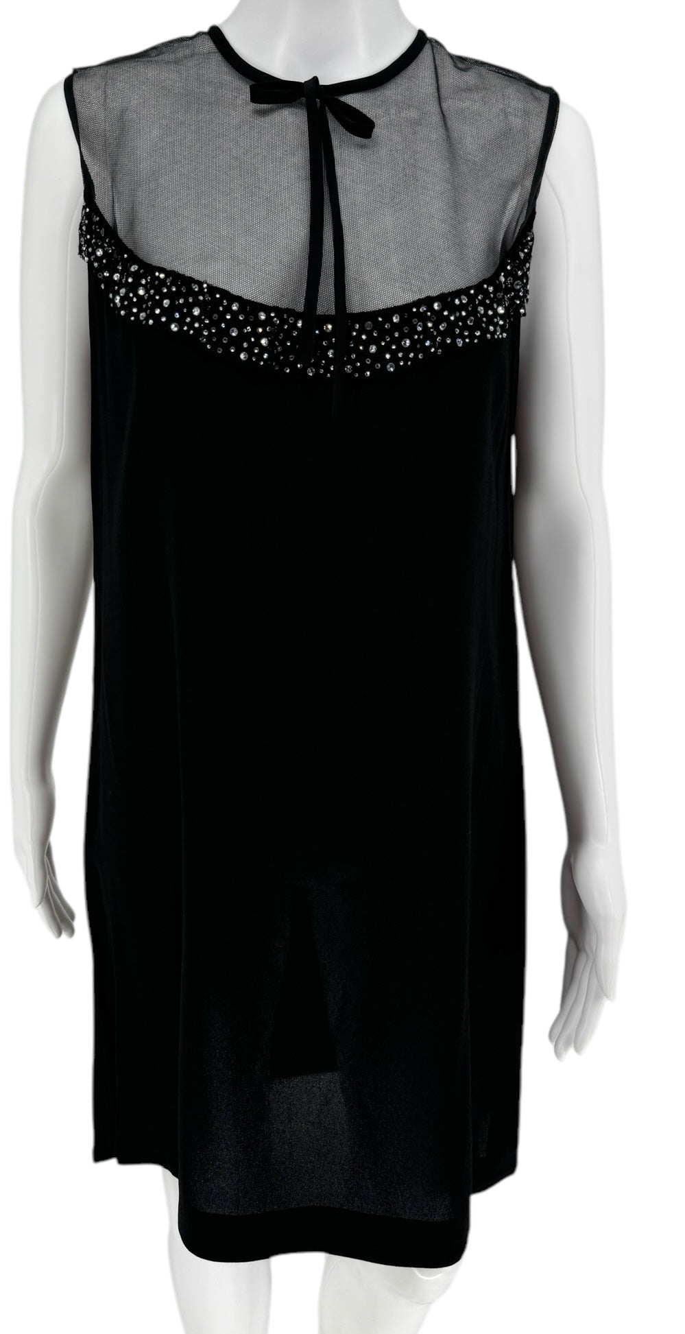 Miu Miu Crystal-embellished Minidress