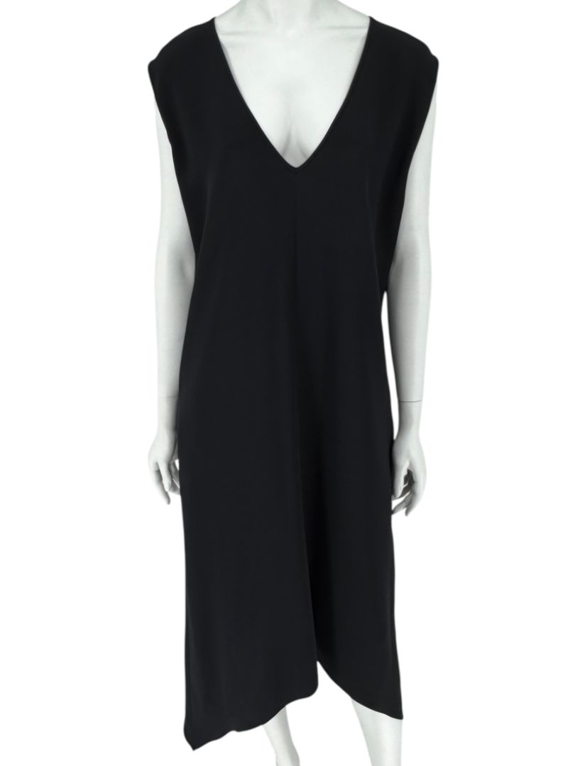 Maria Cornejo Black Silk Sleeveless Dress – Size 10