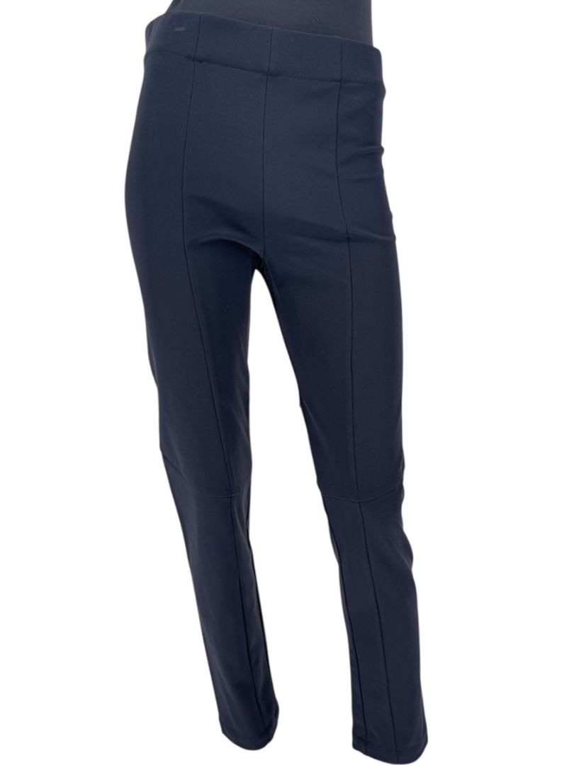 Maria Cornejo Navy Stretch Slim Pants – Size 10