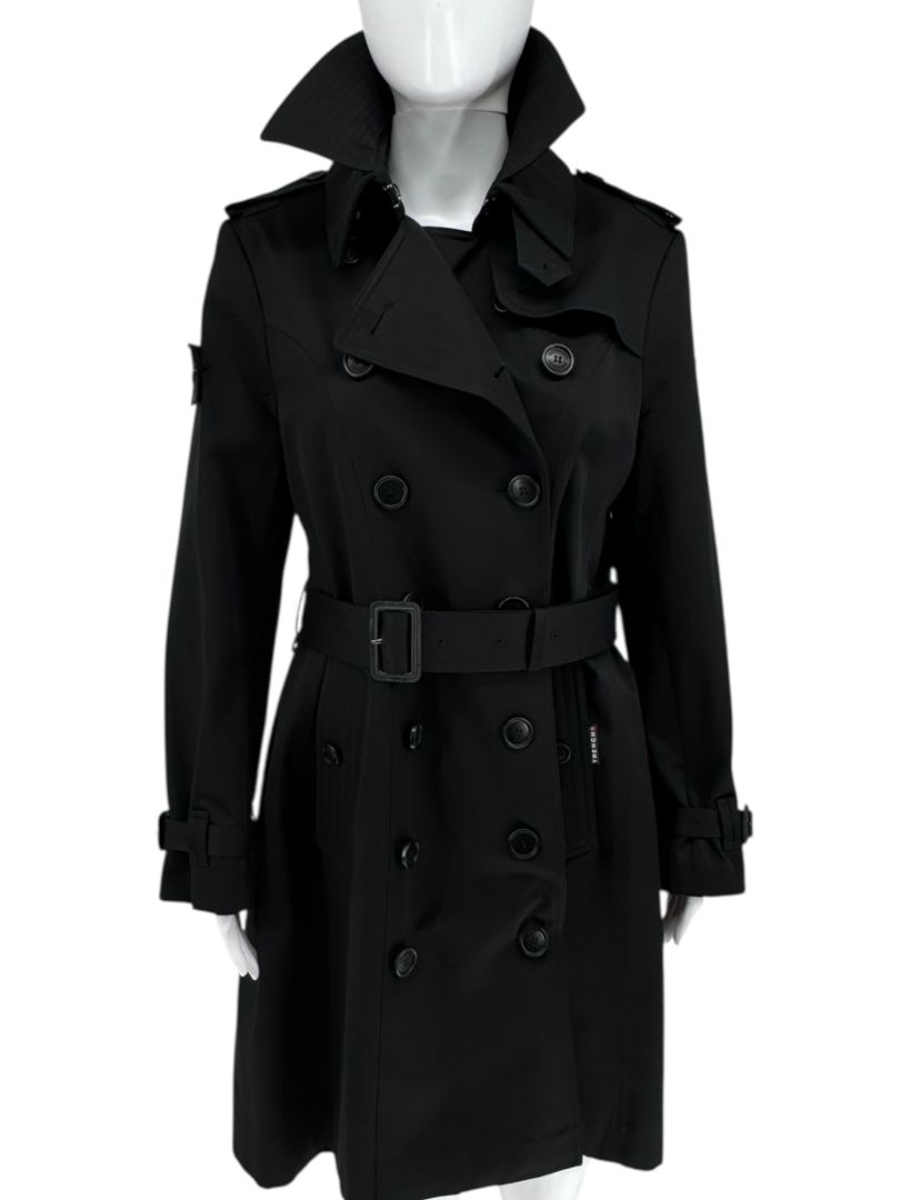 NWT Trench London “The Queen” Classic Tailored Trench Coat – Size XL