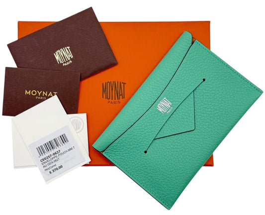 NWT Moynat Taurillon Gex Envelope Passport Holder